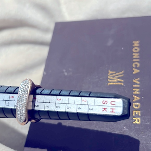 Diamond Monica Vander🌹Baja Rose Gold Ring🌹 - Picture 9 of 11